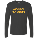 T-Shirts Heavy Metal / S MY DOJO Men's Premium Long Sleeve