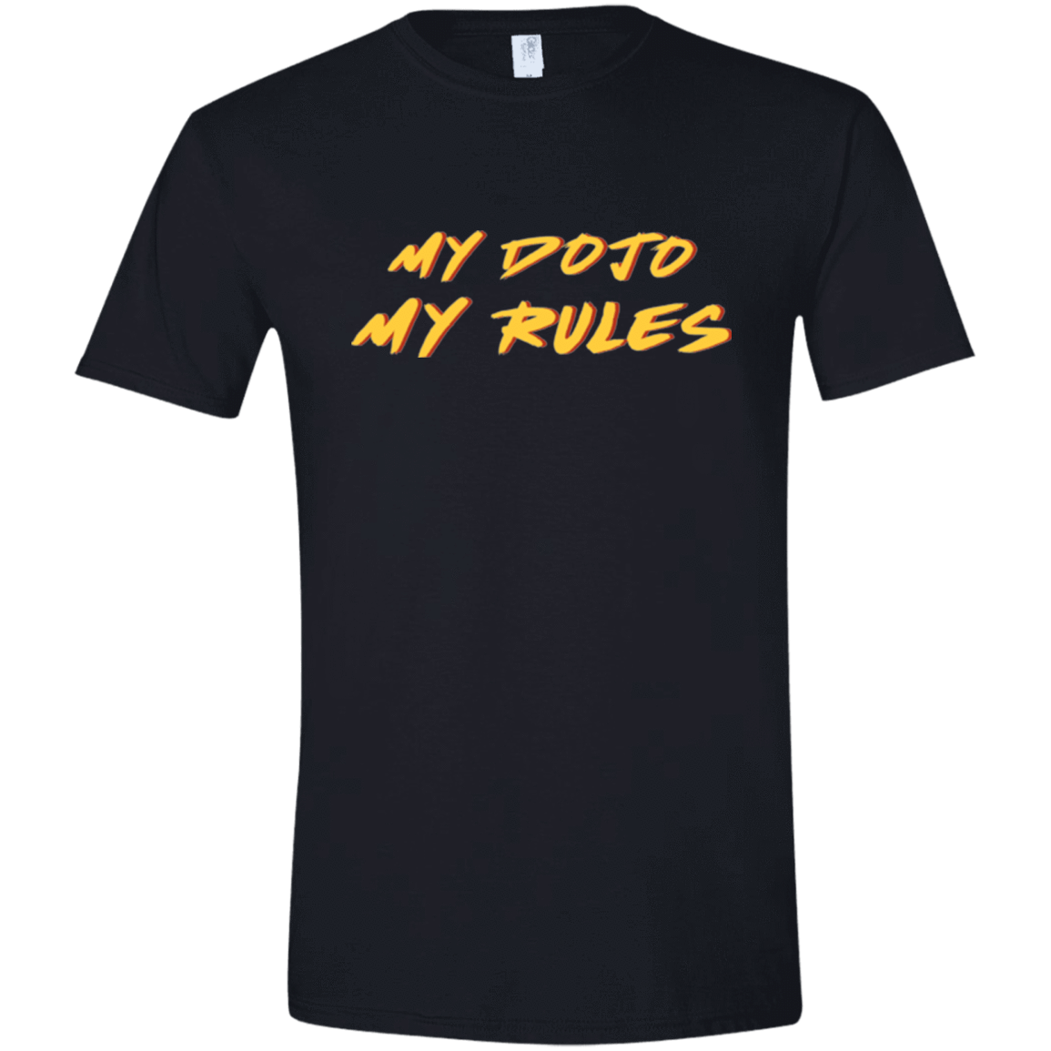 T-Shirts Black / X-Small MY DOJO Men's Semi-Fitted Softstyle