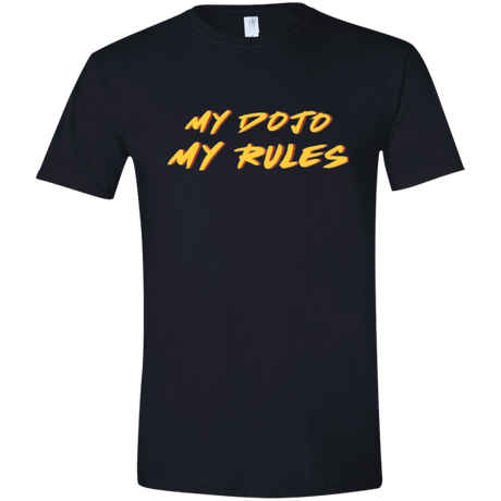 T-Shirts Black / X-Small MY DOJO Men's Semi-Fitted Softstyle