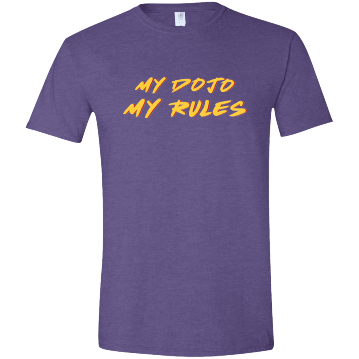 T-Shirts Heather Purple / S MY DOJO Men's Semi-Fitted Softstyle