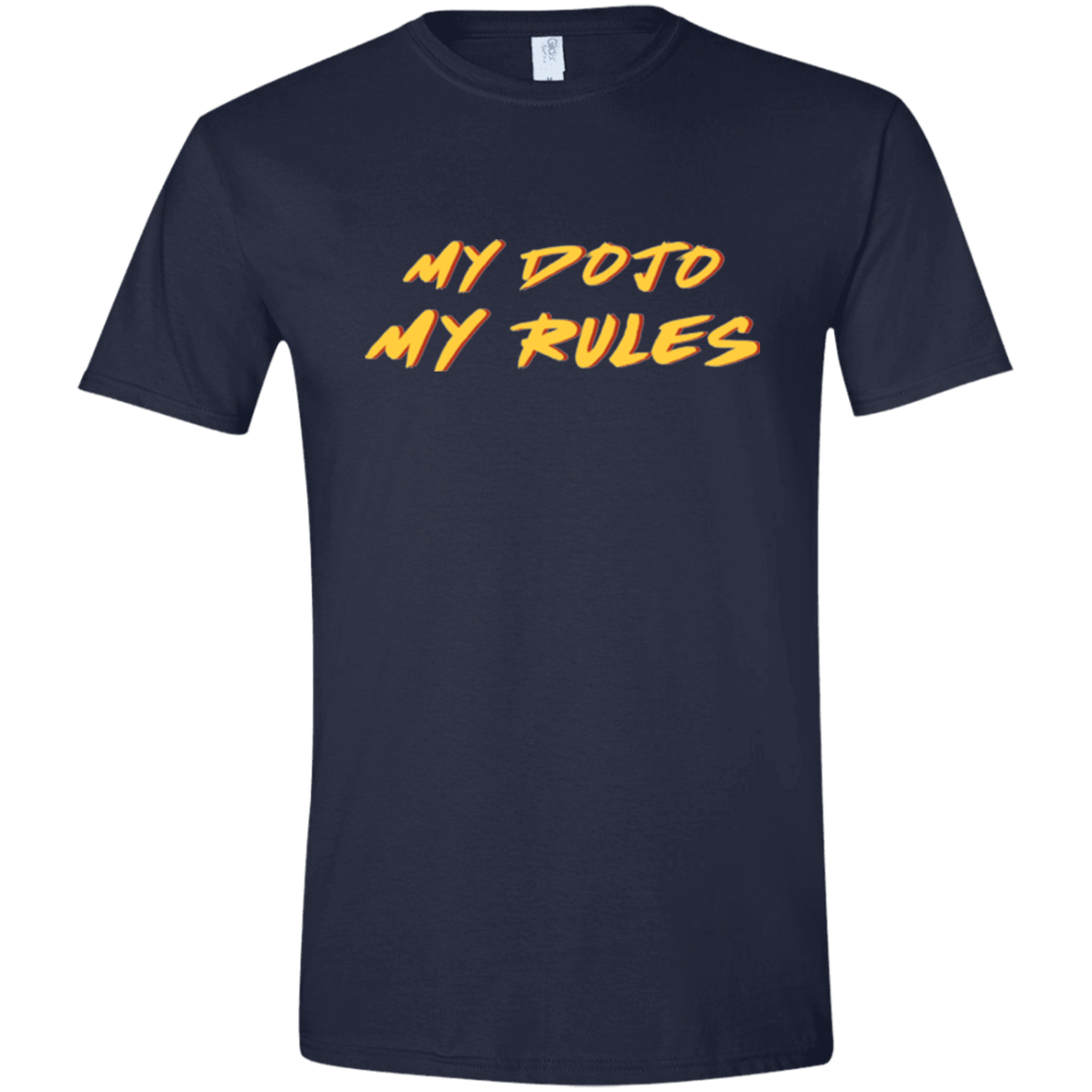 T-Shirts Navy / X-Small MY DOJO Men's Semi-Fitted Softstyle