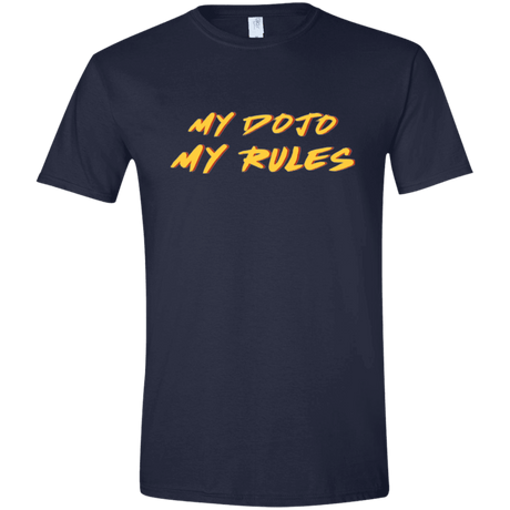 T-Shirts Navy / X-Small MY DOJO Men's Semi-Fitted Softstyle