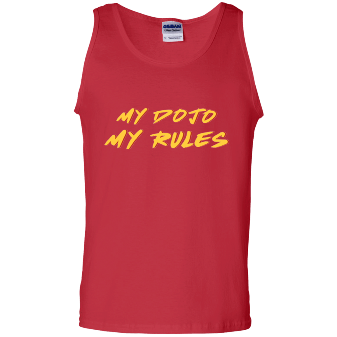 T-Shirts Red / S MY DOJO Men's Tank Top