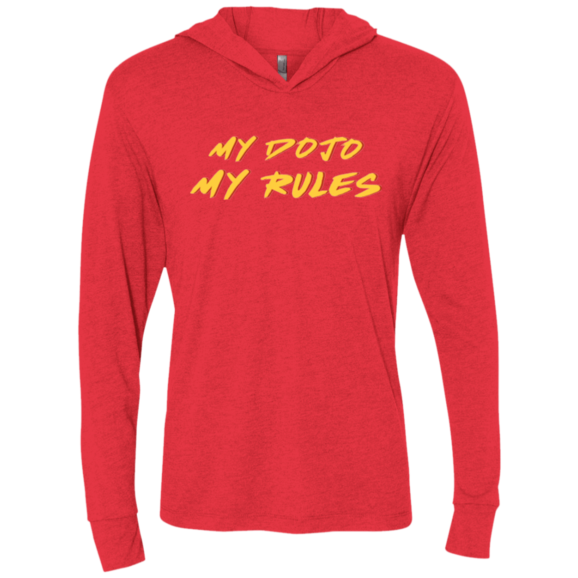 T-Shirts Vintage Red / X-Small MY DOJO Triblend Long Sleeve Hoodie Tee