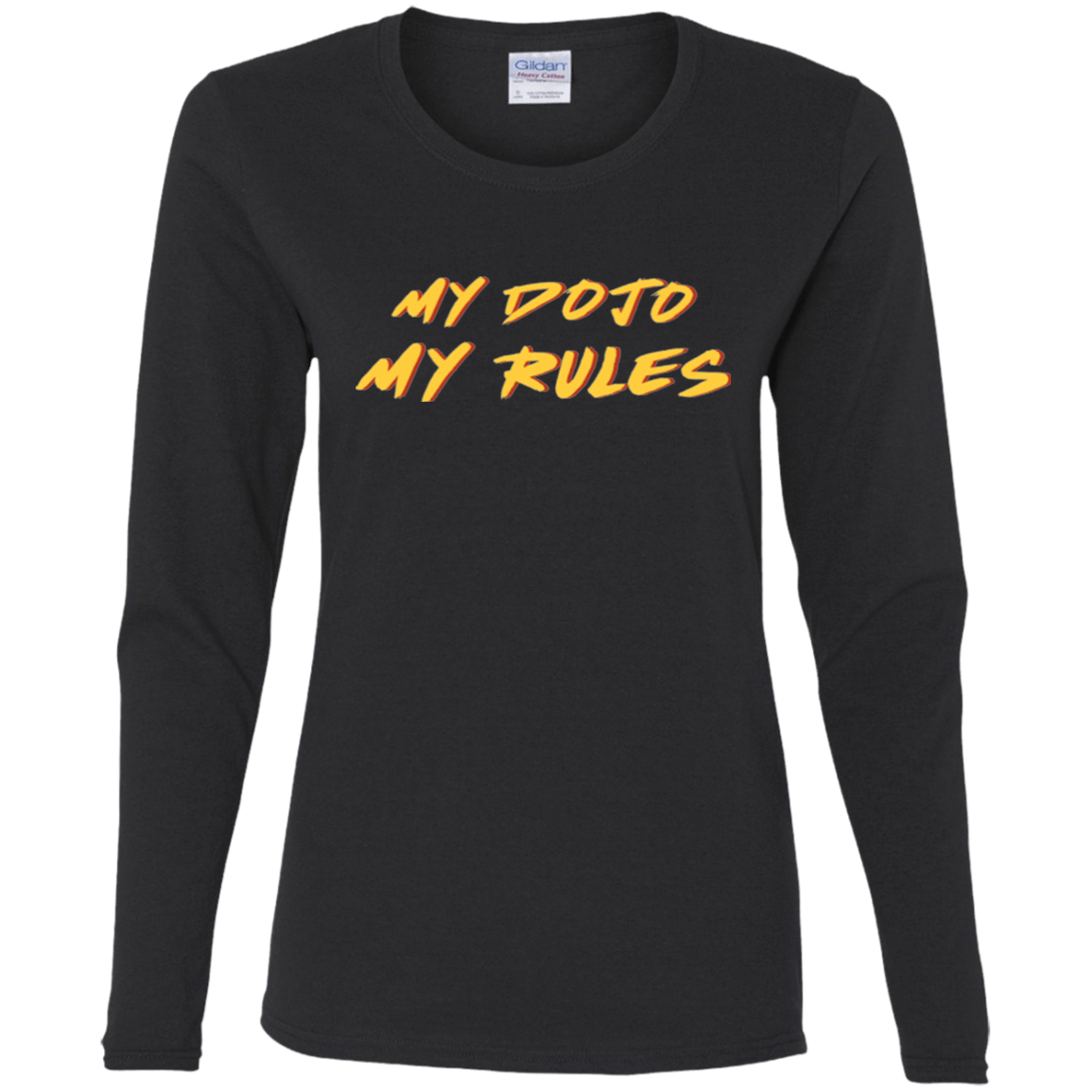 T-Shirts Black / S MY DOJO Women's Long Sleeve T-Shirt
