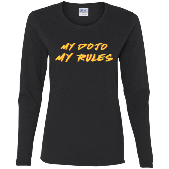 T-Shirts Black / S MY DOJO Women's Long Sleeve T-Shirt