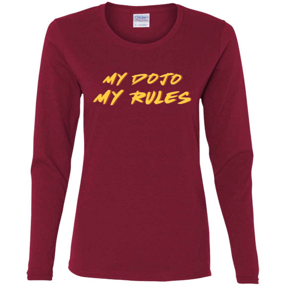 T-Shirts Cardinal / S MY DOJO Women's Long Sleeve T-Shirt
