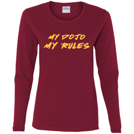 T-Shirts Cardinal / S MY DOJO Women's Long Sleeve T-Shirt