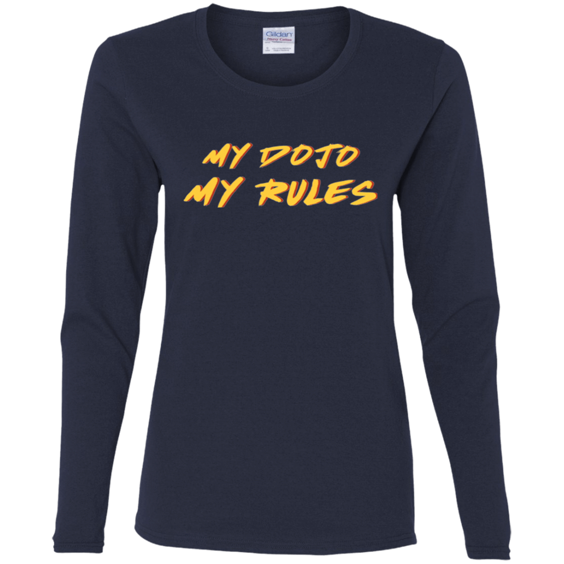 T-Shirts Navy / S MY DOJO Women's Long Sleeve T-Shirt