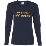 T-Shirts Navy / S MY DOJO Women's Long Sleeve T-Shirt