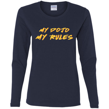 T-Shirts Navy / S MY DOJO Women's Long Sleeve T-Shirt