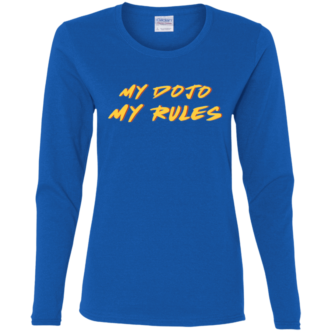 T-Shirts Royal / S MY DOJO Women's Long Sleeve T-Shirt