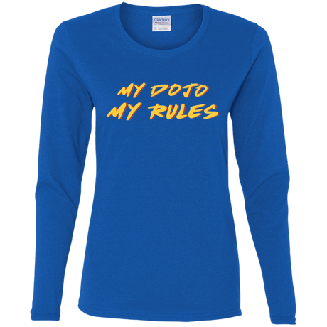 T-Shirts Royal / S MY DOJO Women's Long Sleeve T-Shirt