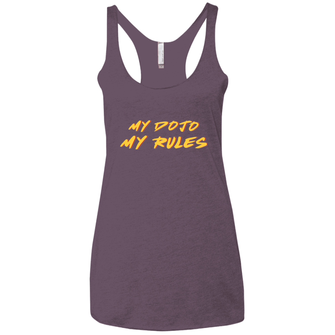 T-Shirts Vintage Purple / X-Small MY DOJO Women's Triblend Racerback Tank