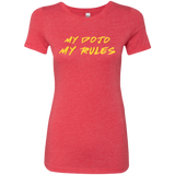 T-Shirts Vintage Red / S MY DOJO Women's Triblend T-Shirt