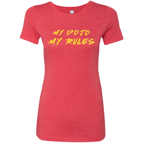 T-Shirts Vintage Red / S MY DOJO Women's Triblend T-Shirt