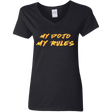 T-Shirts Black / S MY DOJO Women's V-Neck T-Shirt