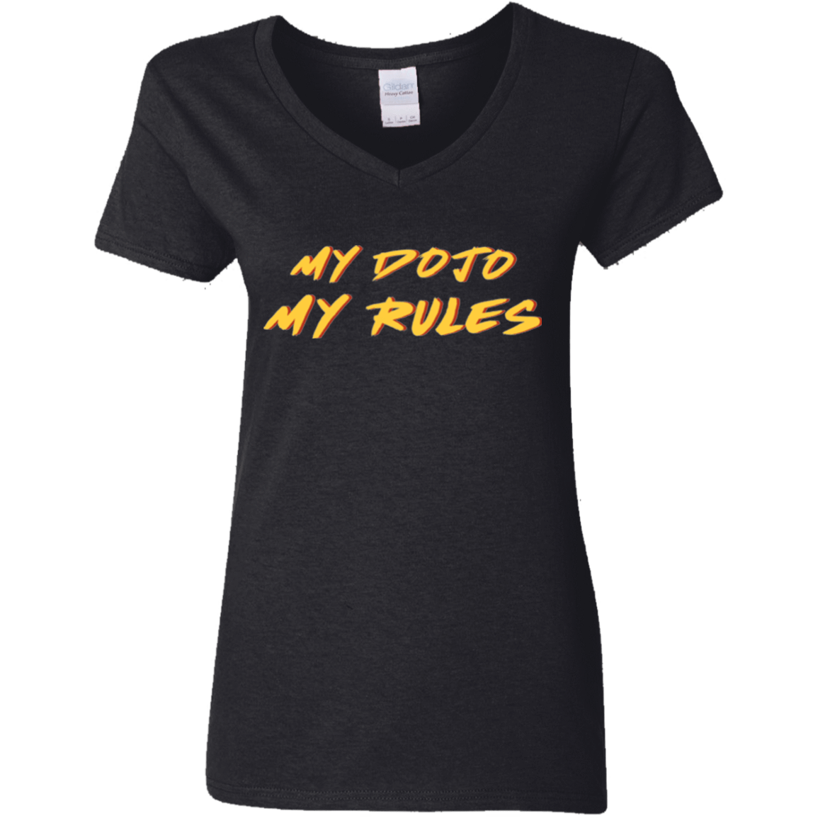 T-Shirts Black / S MY DOJO Women's V-Neck T-Shirt