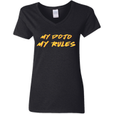 T-Shirts Black / S MY DOJO Women's V-Neck T-Shirt