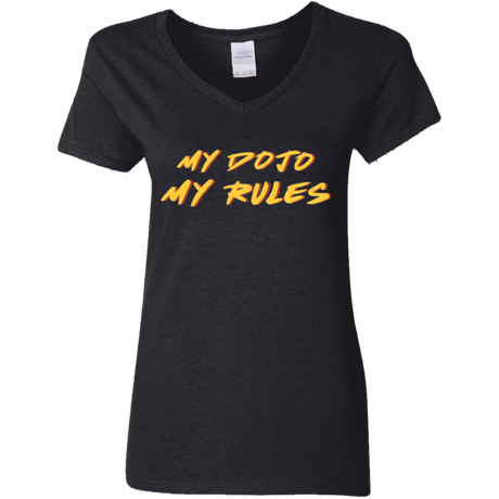 T-Shirts Black / S MY DOJO Women's V-Neck T-Shirt