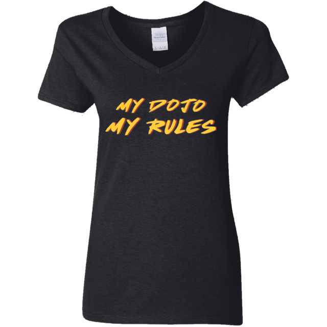 T-Shirts Black / S MY DOJO Women's V-Neck T-Shirt