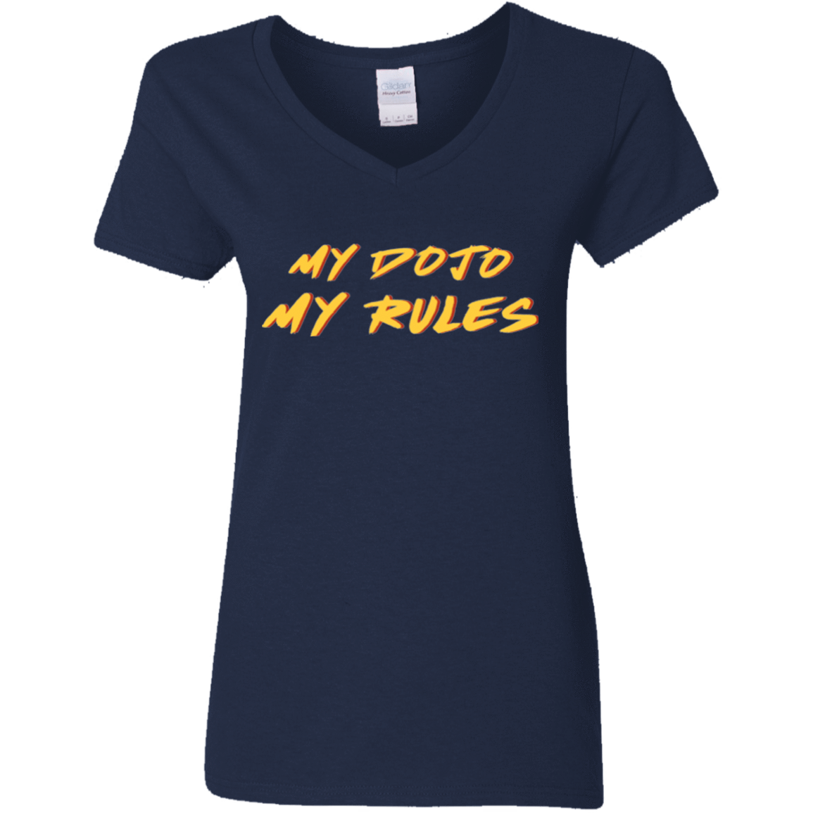 T-Shirts Navy / S MY DOJO Women's V-Neck T-Shirt