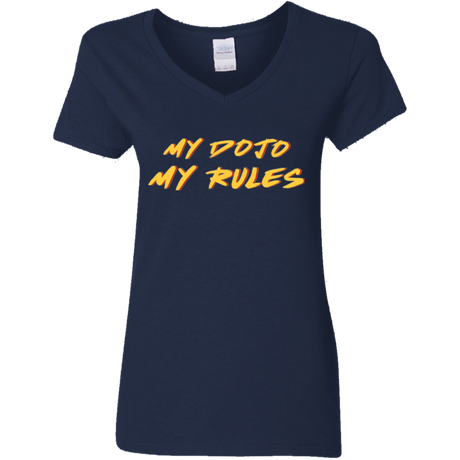 T-Shirts Navy / S MY DOJO Women's V-Neck T-Shirt