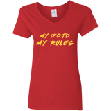 T-Shirts Red / S MY DOJO Women's V-Neck T-Shirt