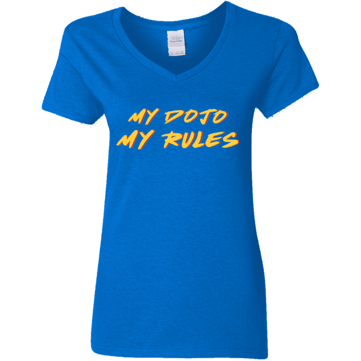 T-Shirts Royal / S MY DOJO Women's V-Neck T-Shirt