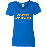 T-Shirts Royal / S MY DOJO Women's V-Neck T-Shirt