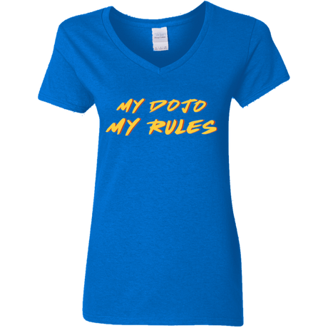 T-Shirts Royal / S MY DOJO Women's V-Neck T-Shirt