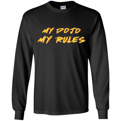 T-Shirts Black / YS MY DOJO Youth Long Sleeve T-Shirt