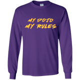 T-Shirts Purple / YS MY DOJO Youth Long Sleeve T-Shirt