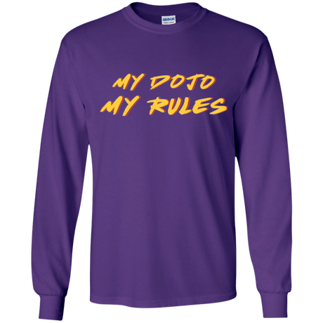 T-Shirts Purple / YS MY DOJO Youth Long Sleeve T-Shirt