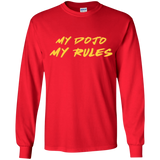 T-Shirts Red / YS MY DOJO Youth Long Sleeve T-Shirt
