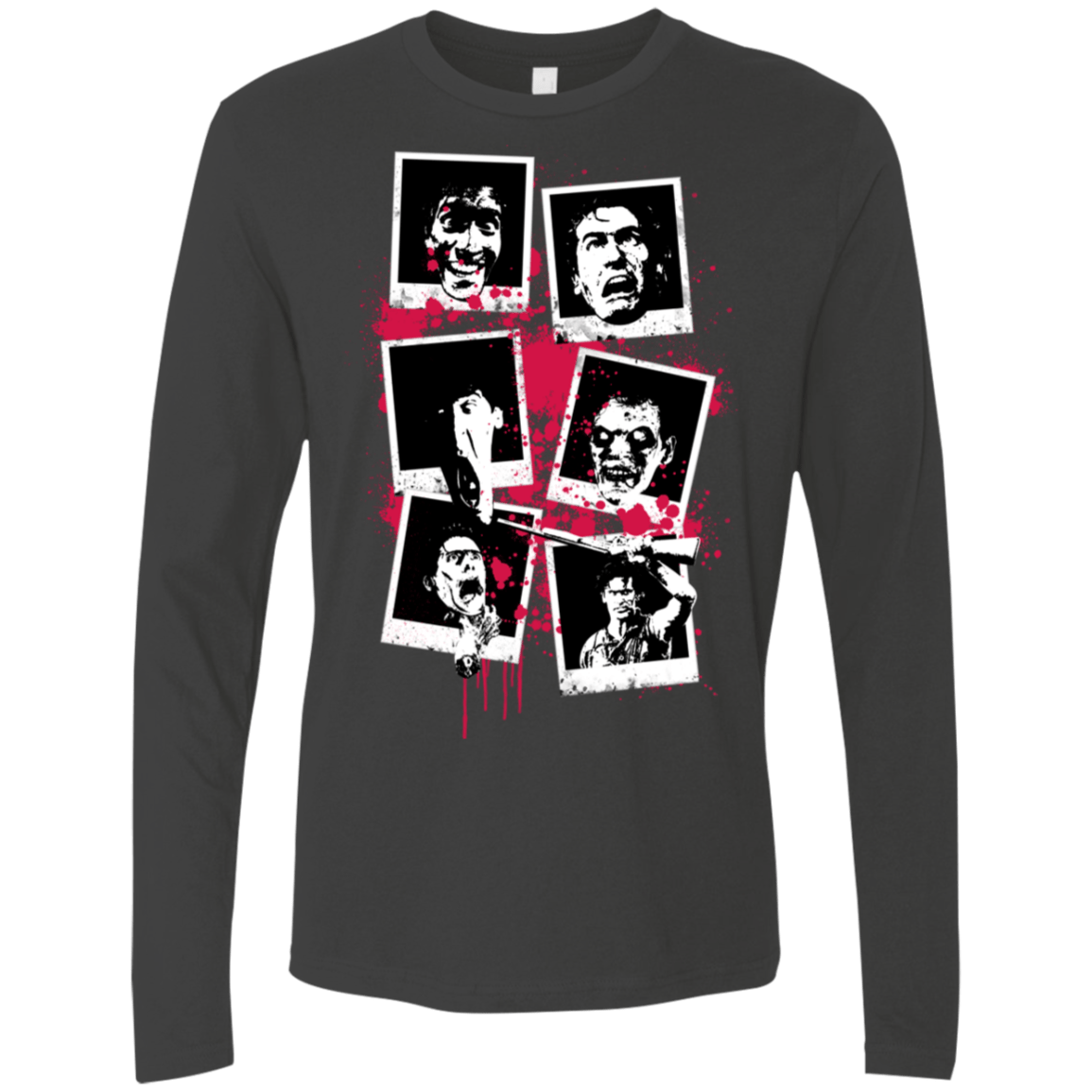 T-Shirts Heavy Metal / S My Evil Self Men's Premium Long Sleeve