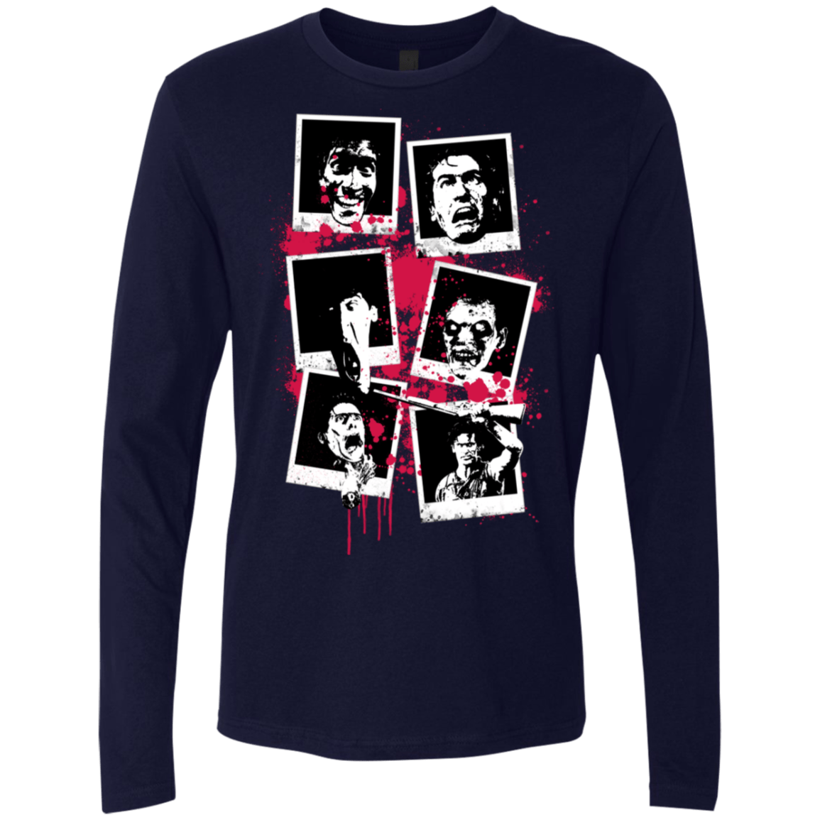 T-Shirts Midnight Navy / S My Evil Self Men's Premium Long Sleeve