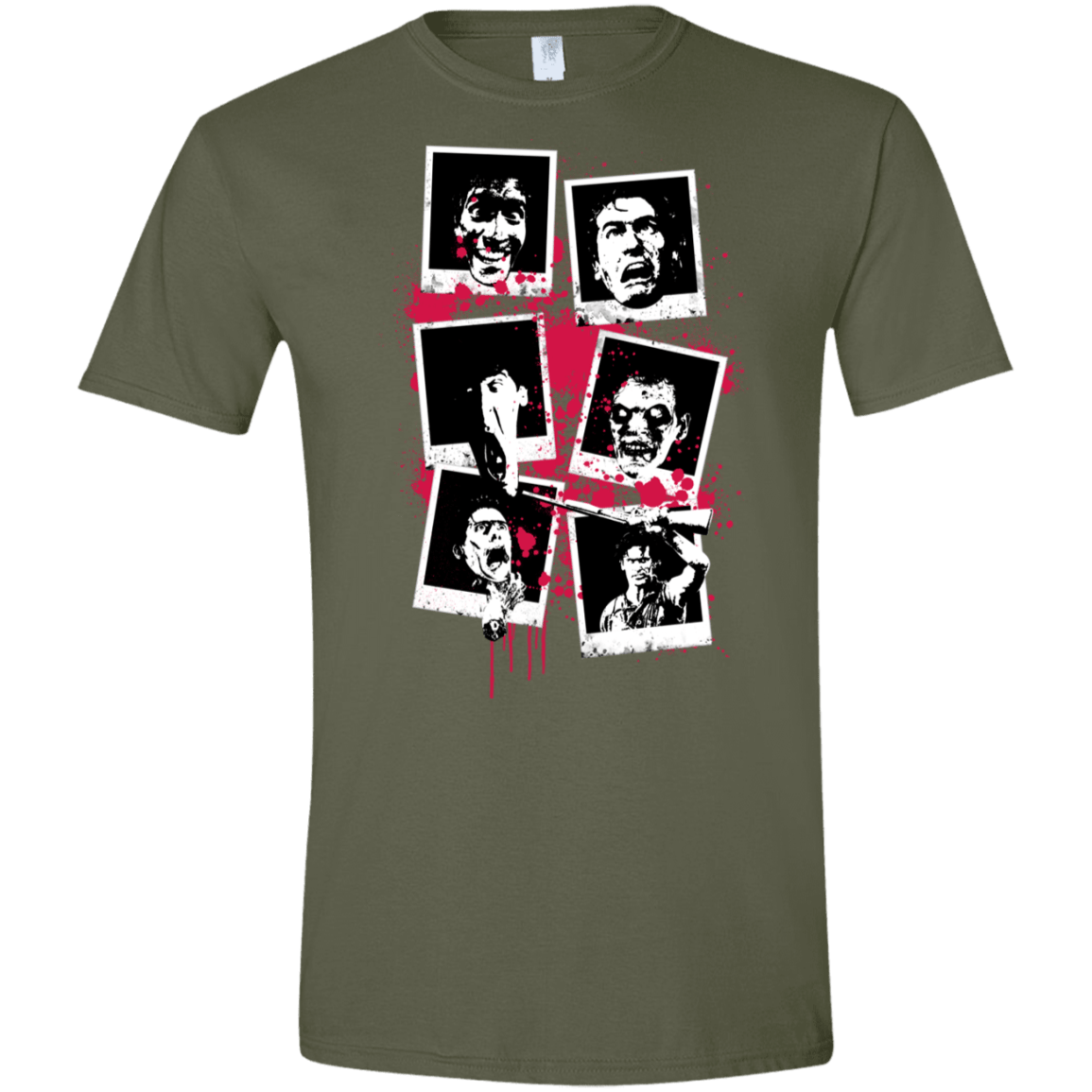 T-Shirts Military Green / S My Evil Self Men's Semi-Fitted Softstyle