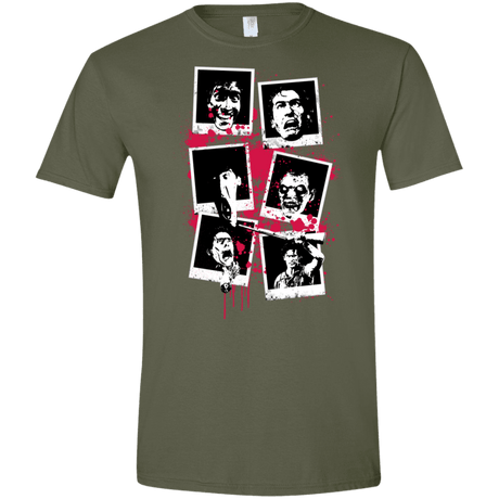 T-Shirts Military Green / S My Evil Self Men's Semi-Fitted Softstyle