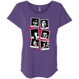 T-Shirts Purple Rush / X-Small My Evil Self Triblend Dolman Sleeve