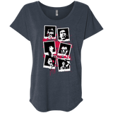 T-Shirts Vintage Navy / X-Small My Evil Self Triblend Dolman Sleeve