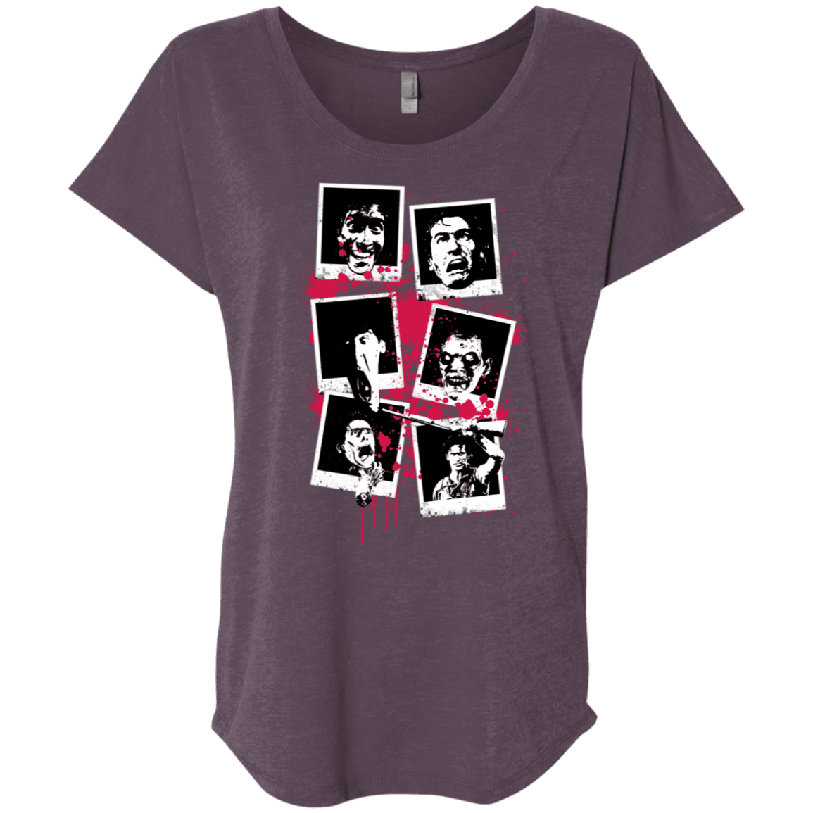 T-Shirts Vintage Purple / X-Small My Evil Self Triblend Dolman Sleeve