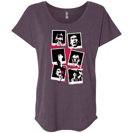 T-Shirts Vintage Purple / X-Small My Evil Self Triblend Dolman Sleeve