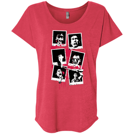 T-Shirts Vintage Red / X-Small My Evil Self Triblend Dolman Sleeve