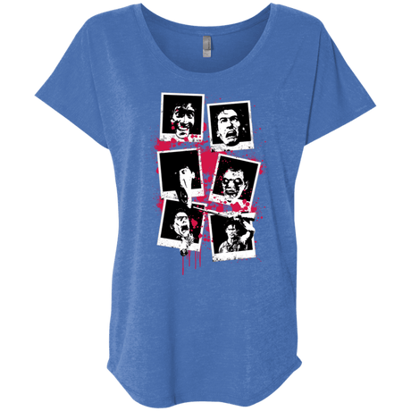 T-Shirts Vintage Royal / X-Small My Evil Self Triblend Dolman Sleeve