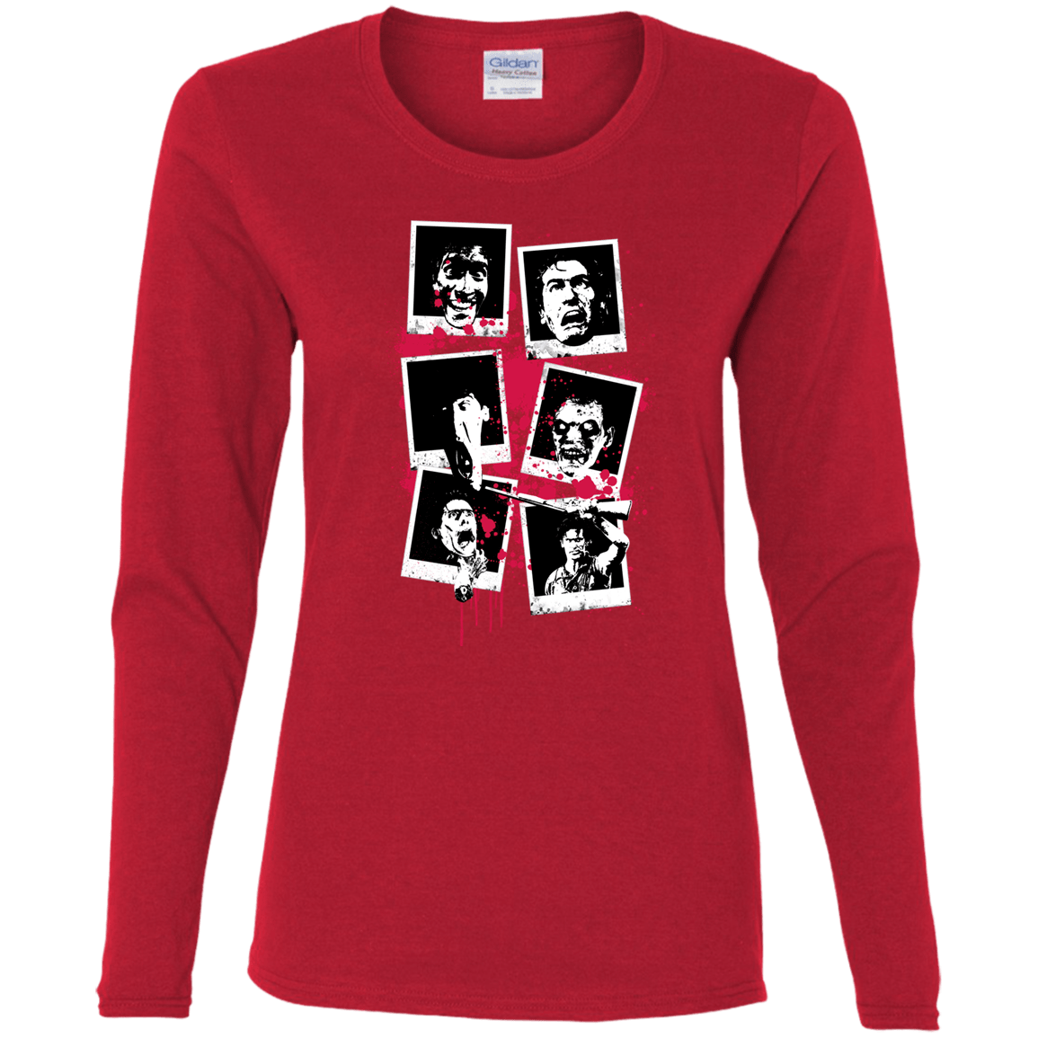 T-Shirts Red / S My Evil Self Women's Long Sleeve T-Shirt