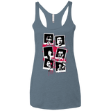 T-Shirts Indigo / X-Small My Evil Self Women's Triblend Racerback Tank