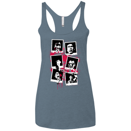 T-Shirts Indigo / X-Small My Evil Self Women's Triblend Racerback Tank