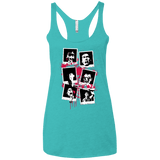 T-Shirts Tahiti Blue / X-Small My Evil Self Women's Triblend Racerback Tank