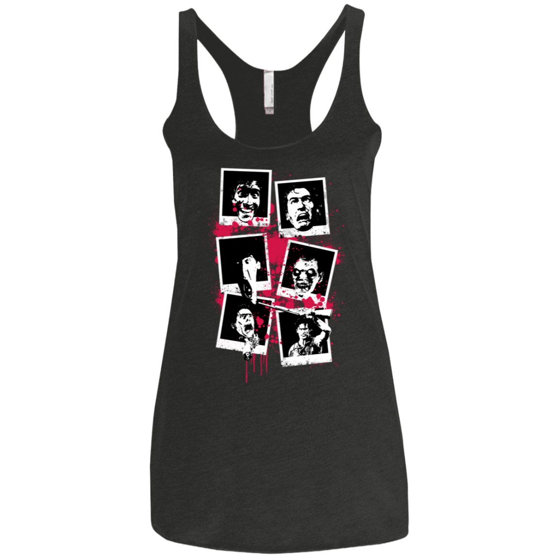 T-Shirts Vintage Black / X-Small My Evil Self Women's Triblend Racerback Tank